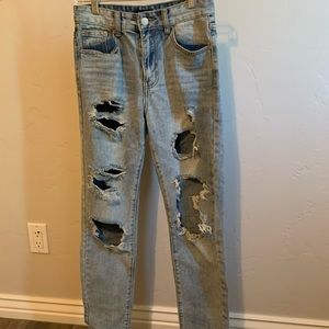 distressed nasty gal jeans!